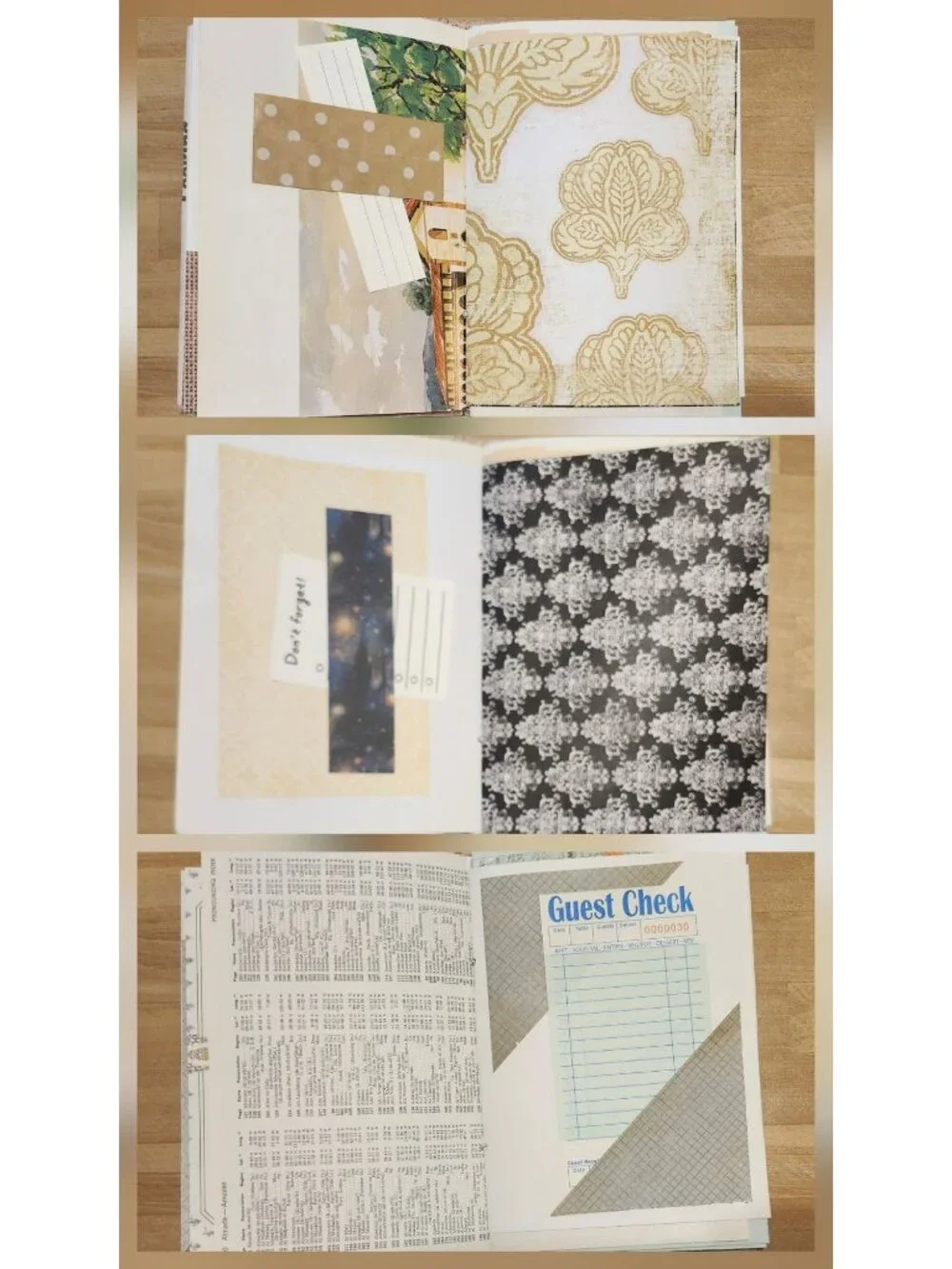 Handmade junk journal